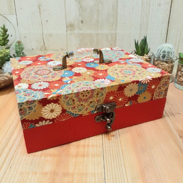 ☆レトロ調 木製小物入れ(No.003)の通販 by ☆SEARA工房☆'s shop|ラクマ