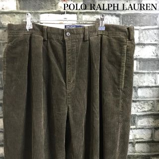 ポロラルフローレン(POLO RALPH LAUREN)のPolo Ralph Lauren コーデュロイ　パンツ　グリーン　太畝(ワークパンツ/カーゴパンツ)