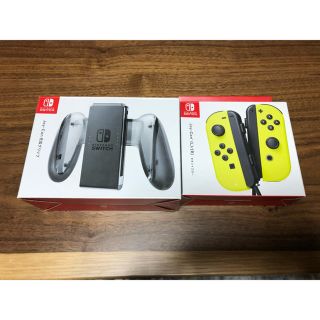 ニンテンドウ(任天堂)のJoy-Con(L)(R) と Joy-Con 充電クリップ(その他)