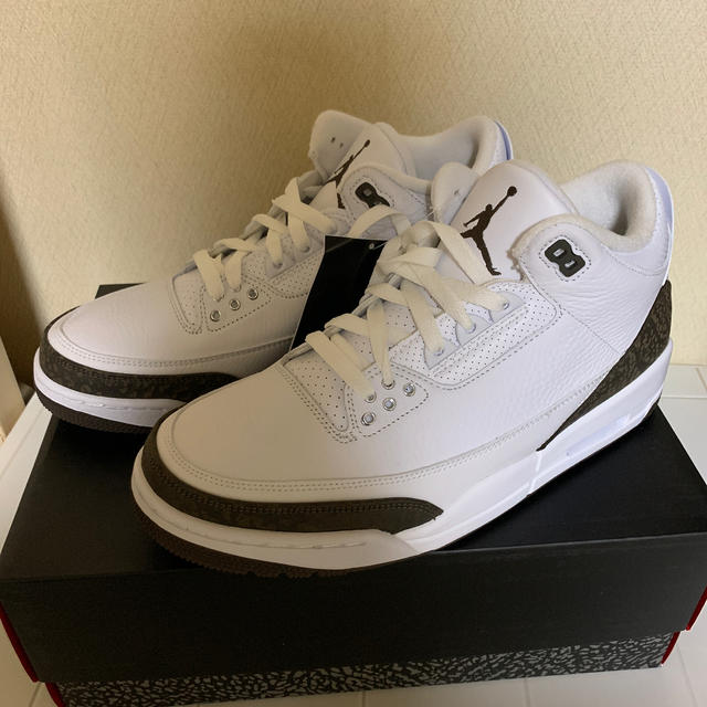 NIKE(ナイキ)のNIKE Air Jordan3 retro"MOCHA" メンズの靴/シューズ(スニーカー)の商品写真