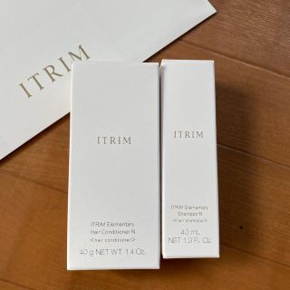 ジョンマスターオーガニック(John Masters Organics)のITRIM イトリン　シャンプー&コンディショナー　特製サイズ40ml(サンプル/トライアルキット)