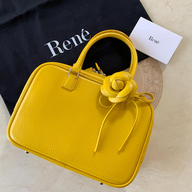 ☆新品未使用☆Reneルネ☆ バッグ Bag  アリア(XS)  ホワイト