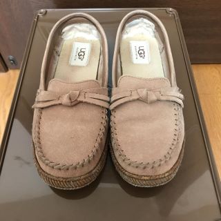 アグ(UGG)の【送料込 最終価格‼︎】UGG★アグ モカシン ボア スエード ブラウン(スリッポン/モカシン)