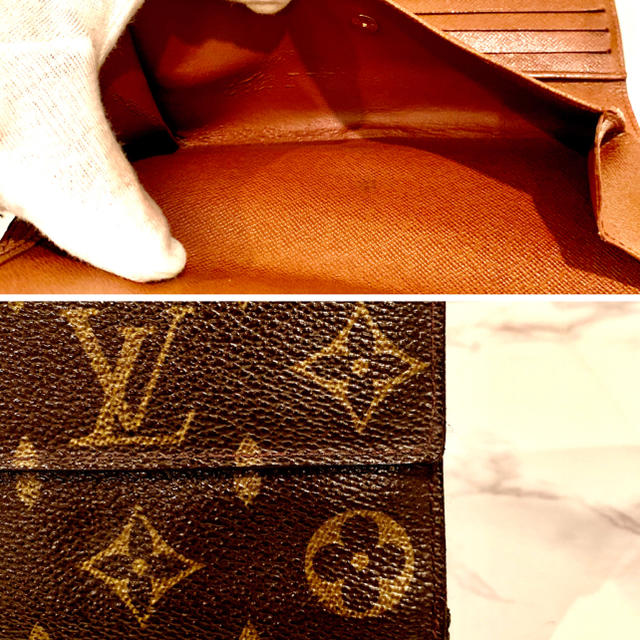 ✨LOUIS VUITTON✨三つ折りモノグラム✨ユニセックス使用✨