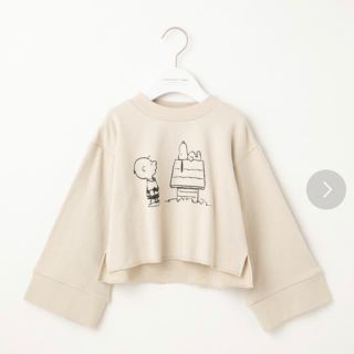 チャオパニックティピー(CIAOPANIC TYPY)のCIAOPANIC TYPY フレアスリーブスウェット　100〜110サイズ(Tシャツ/カットソー)