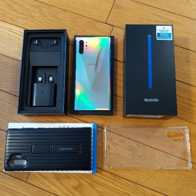 ★ほぼ新品★Galaxy Note 10+★SM-N975F★オーラグロー★