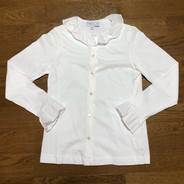 agnes b.(アニエスベー)のアニエスベー　ブラウス 10A キッズ/ベビー/マタニティのキッズ服女の子用(90cm~)(ブラウス)の商品写真