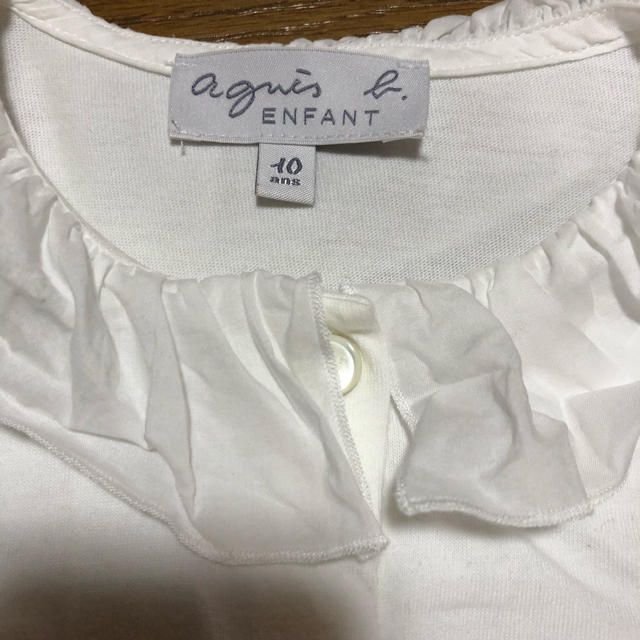 agnes b.(アニエスベー)のアニエスベー　ブラウス 10A キッズ/ベビー/マタニティのキッズ服女の子用(90cm~)(ブラウス)の商品写真