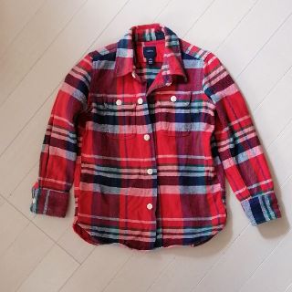 ベビーギャップ(babyGAP)の１１０サイズ 　チェック柄シャツ(ブラウス)