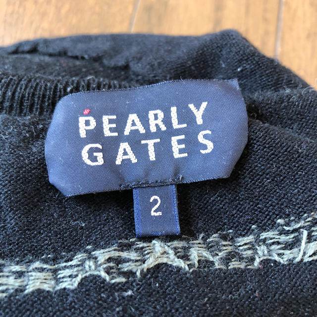 PEARLY GATES(パーリーゲイツ)のパーリーゲイツ  ニット　インナー  セーター スポーツ/アウトドアのゴルフ(ウエア)の商品写真