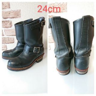 REDWING - レッド・ウィング エンジニアブーツ24cmの通販 by