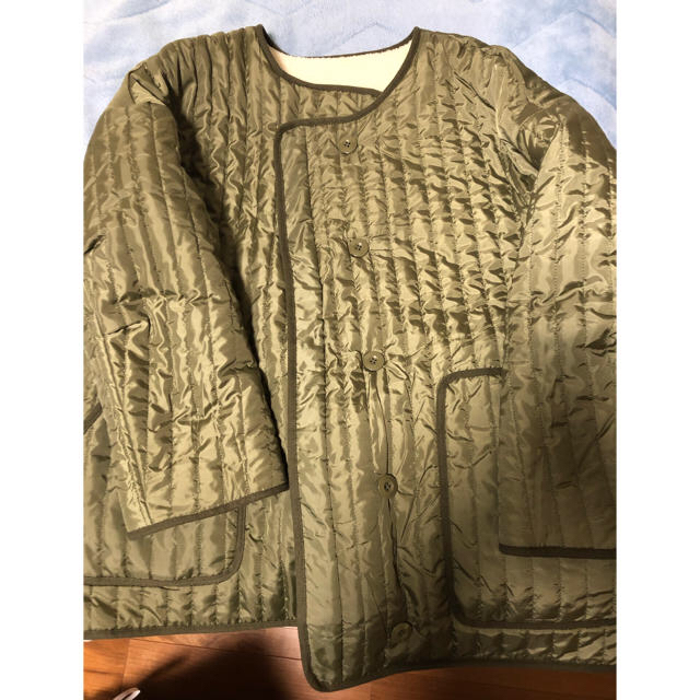 SM2(サマンサモスモス)のサマンサモスモス　キルティング　ボアジャケット レディースのジャケット/アウター(ノーカラージャケット)の商品写真