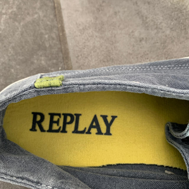 Replay(リプレイ)のreplay  デッキシューズ メンズの靴/シューズ(デッキシューズ)の商品写真
