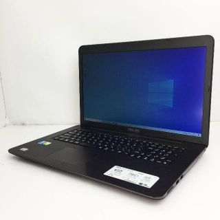 エイスース(ASUS)の中古☆ASUS ノートパソコン X756UJ-6500(ノートPC)