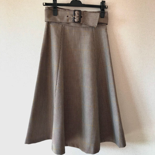 Mystrada(マイストラーダ)のmystrada チェックスカート レディースのスカート(ひざ丈スカート)の商品写真