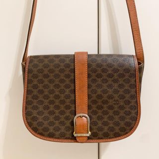 セリーヌ(celine)のセリーヌ◆マカダム柄　ショルダーバッグ(ショルダーバッグ)