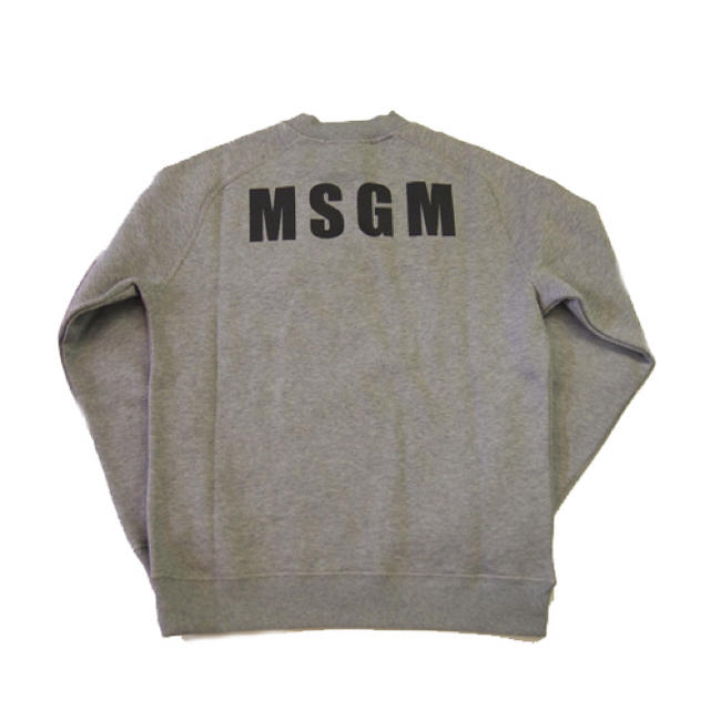 MSGM メンズ スモールロゴ スウェット トレーナー 国内正規品