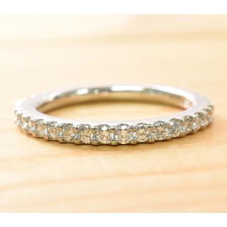 スタージュエリー(STAR JEWELRY)のスタージュエリー　Pt950 ダイヤ　ハーフエタニティ(リング(指輪))