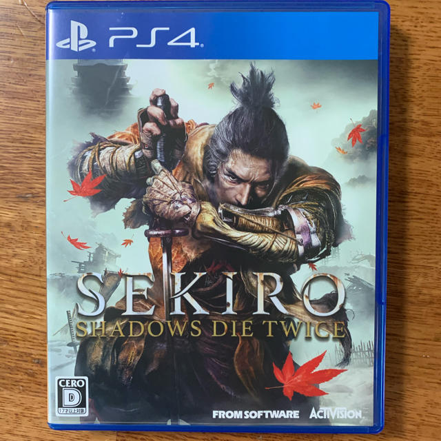 SEKIRO： SHADOWS DIE TWICE PS4 エンタメ/ホビーのゲームソフト/ゲーム機本体(家庭用ゲームソフト)の商品写真