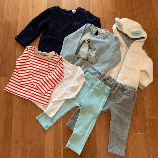 mikihouse(ミキハウス)の⭐️ブランド子ども服まとめ売り⭐️女の子　ミキハウス、ZARA その他90 キッズ/ベビー/マタニティのキッズ服女の子用(90cm~)(Tシャツ/カットソー)の商品写真