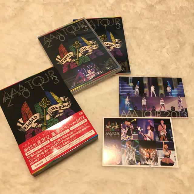 AAA(トリプルエー)のAAA　TOUR　2013　Eighth　Wonder（初回生産限定） DVD エンタメ/ホビーのDVD/ブルーレイ(ミュージック)の商品写真