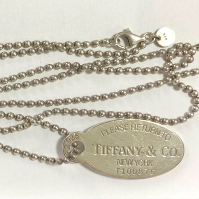 TIFFANY&Co. ドッグタグネックレス