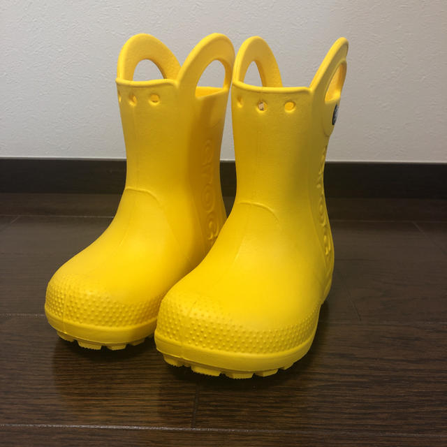 crocs(クロックス)のクロックス　キッズ　長靴　レインシューズ キッズ/ベビー/マタニティのキッズ靴/シューズ(15cm~)(長靴/レインシューズ)の商品写真