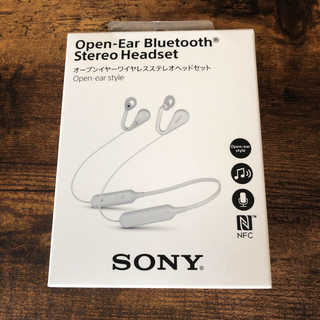 ソニー(SONY)のソニー　オープンイヤーワイヤレスステレオヘッドセット SBH82D(ヘッドフォン/イヤフォン)