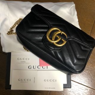 グッチ(Gucci)のグッチ キルティングレザー ショルダーバッグ(ショルダーバッグ)