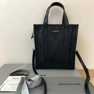 バレンシアガ(Balenciaga)のバレンシアガ☆BALENCIAGAバザール ショッパーXS ブラック(ショルダーバッグ)