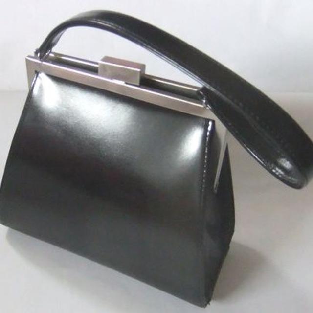 48時間限定セール【美品】フォーマルな黒のハンドバック レディースのバッグ(ハンドバッグ)の商品写真