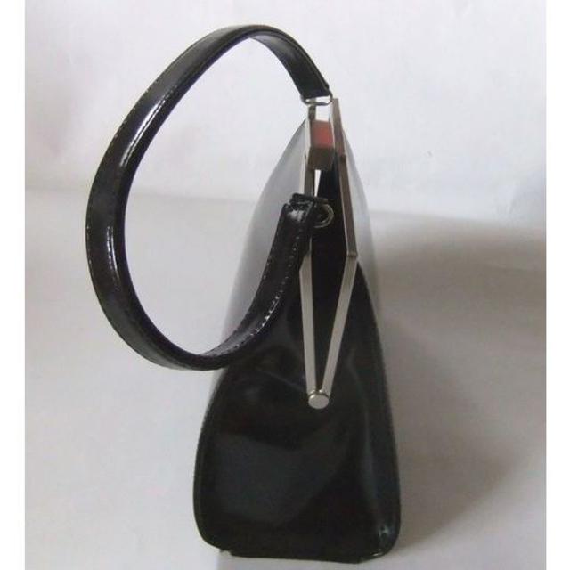 48時間限定セール【美品】フォーマルな黒のハンドバック レディースのバッグ(ハンドバッグ)の商品写真