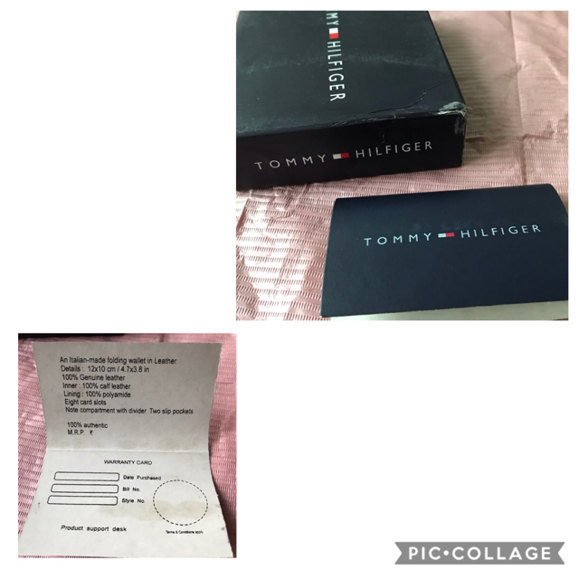 TOMMY HILFIGER(トミーヒルフィガー)の本日限定お値下げ！日本未入荷モデル！Tommy  Hilfiger  財布  メンズのファッション小物(折り財布)の商品写真