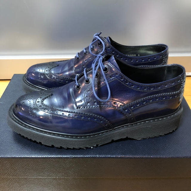 PRADA - プラダ PRADA ウイングチップシューズの通販 by Emilio