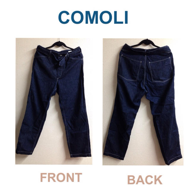 COMOLI(コモリ)のデニムパンツ レディースのパンツ(デニム/ジーンズ)の商品写真