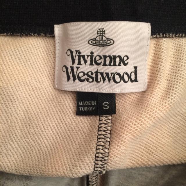 Vivienne Westwood ブラック プリントリーフ パンツ
