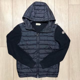 モンクレール(MONCLER)のMONCLER モンクレール ニットダウンカーディガン ブラック S(その他)