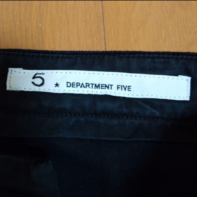 デパートメント5  Department 5  黒チノパン メンズのパンツ(チノパン)の商品写真