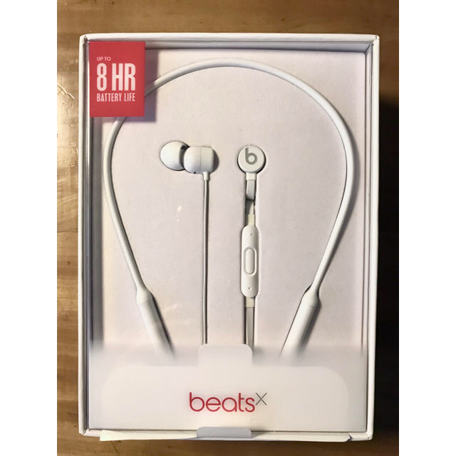 Beats by Dr Dre(ビーツバイドクタードレ)のBeats by Dr Dre BEATSX WHITE スマホ/家電/カメラのオーディオ機器(ヘッドフォン/イヤフォン)の商品写真