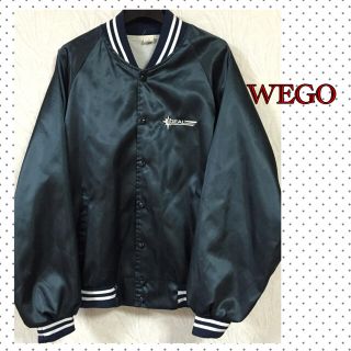 ウィゴー(WEGO)のUSED✴︎サテンブルゾン(ブルゾン)