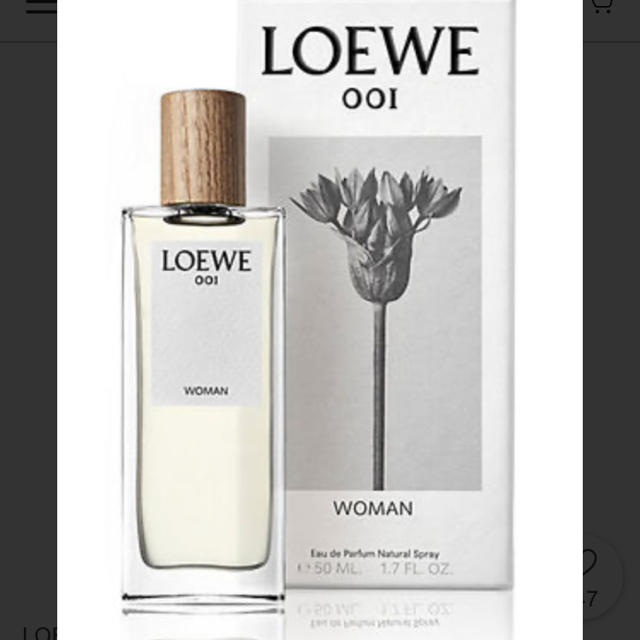 【公式】 - LOEWE LOEWE 50ml WOMAN 001 香水(女性用)