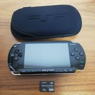 プレイステーションポータブル(PlayStation Portable)のPSP ブラック 本体(携帯用ゲーム機本体)