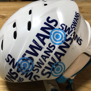 スワンズ(SWANS)のSWANS  kids スノーボード用ヘルメット(アクセサリー)