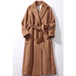 マックスマーラ(Max Mara)のパラダイス様専用　未使用　タグ付　Maxmara キャメルロングコート(ガウンコート)