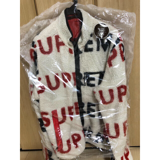 Supreme Reversible Logo Fleece Jacket Supreme Reversible Logo Fleece Jacket