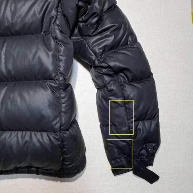 THE NORTH FACE(ザノースフェイス)のノースフェイス　ダウンジャケット　ブラック　ヌプシ　レディース M85 レディースのジャケット/アウター(ダウンジャケット)の商品写真