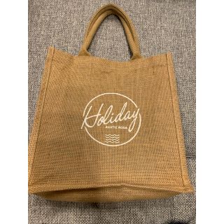 ホリデイ(holiday)のG.N様専用　新品　Holiday 麻トートバッグ(トートバッグ)