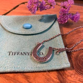 ティファニー(Tiffany & Co.)のTiffany ホースシュー ネックレス 925 シルバー 馬蹄 TCO(ネックレス)