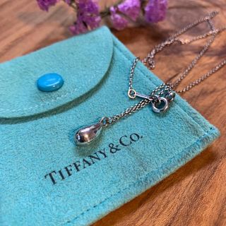 ティファニー(Tiffany & Co.)のTiffany ティアドロップ 925 シルバー ペンダント TCO(ネックレス)