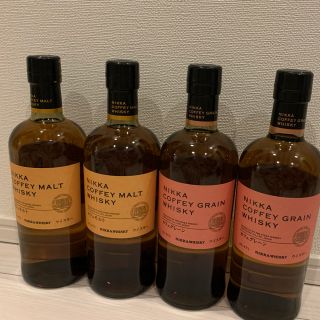 [再入荷]カフェモルト2本・カフェグレーン2本　4本セット(ウイスキー)